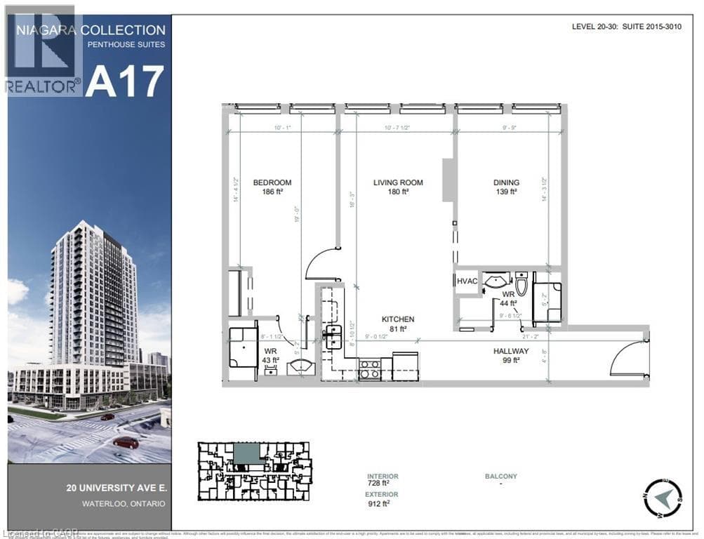 20 UNIVERSITY Avenue E Unit# 3010 — photo 1